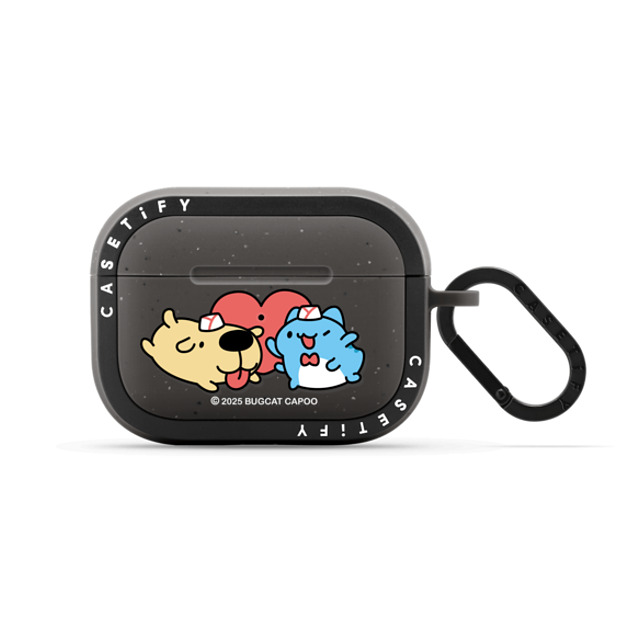 capoo x CASETiFY AirPods Pro 2 Animal,Cartoon Matte Charcoal バウンス ケース Bugcat Capoo Love Dog Earbuds Case Back to School capoo x CASETiFY AirPods Pro 2 Animal,Cartoon Matte Charcoal バウンス ケース Bugcat Capoo Love Dog Earbuds Case Back to School