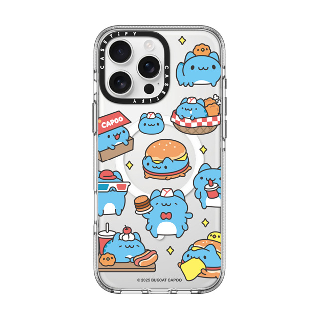 capoo x CASETiFY iPhone 16 Pro Max ケース Animal,Cartoon クリア クリア ケース MagSafe対応 Bugcat Capoo Pattern Case Back to School capoo x CASETiFY iPhone 16 Pro Max ケース Animal,Cartoon クリア クリア ケース MagSafe対応 Bugcat Capoo Pattern Case Back to School