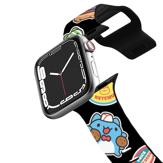 capoo x CASETiFY Apple Watch Band Series 7-9 (41mm) Animal,Cartoon ブラック インパクト バンド Bugcat Capoo Pattern Watch Band Father's Day capoo x CASETiFY Apple Watch Band Series 7-9 (41mm) Animal,Cartoon ブラック インパクト バンド Bugcat Capoo Pattern Watch Band Father's Day