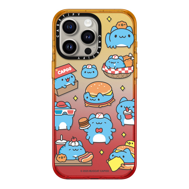 capoo x CASETiFY iPhone 15 Pro Max Case Animal,Cartoon Peach Haze Impact Case Bugcat Capoo Pattern Case Back to School capoo x CASETiFY iPhone 15 Pro Max Case Animal,Cartoon Peach Haze Impact Case Bugcat Capoo Pattern Case Back to School