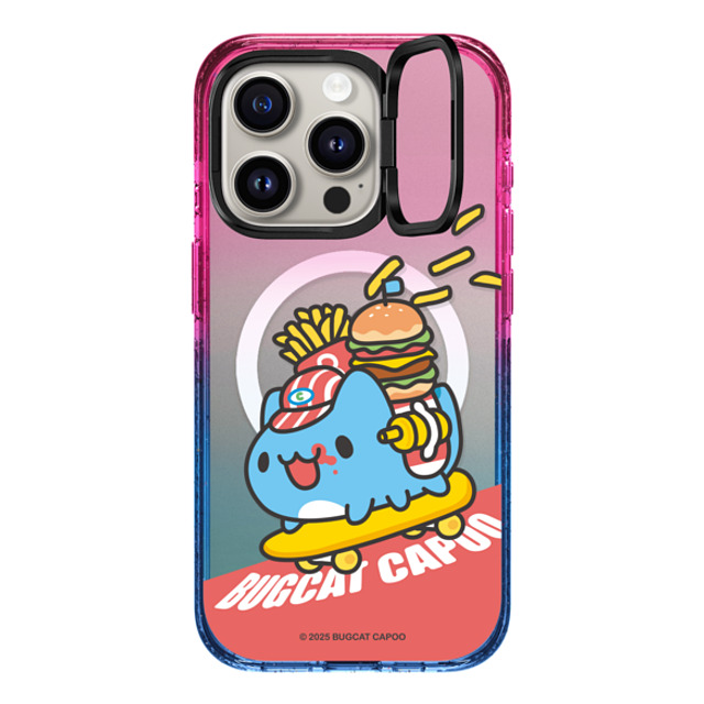 capoo x CASETiFY iPhone 15 Pro ケース Animal,Cartoon Cotton Candy インパクトリングスタンドケース MagSafe対応 Bugcat Capoo Skater Case Back to School capoo x CASETiFY iPhone 15 Pro ケース Animal,Cartoon Cotton Candy インパクトリングスタンドケース MagSafe対応 Bugcat Capoo Skater Case Back to School