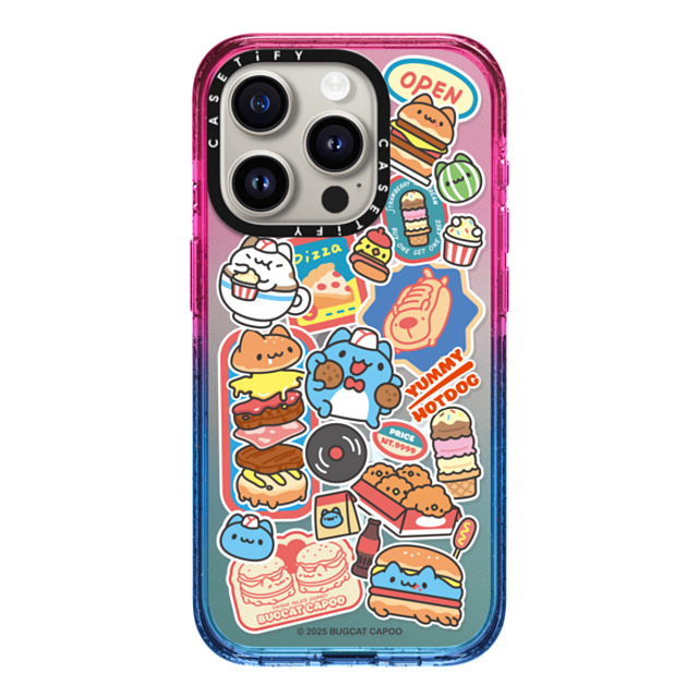 capoo x CASETiFY iPhone 15 Pro Case Animal,Cartoon Cotton Candy Impact Case MagSafe Compatible Bugcat Capoo Sticker Case Back to School capoo x CASETiFY iPhone 15 Pro Case Animal,Cartoon Cotton Candy Impact Case MagSafe Compatible Bugcat Capoo Sticker Case Back to School