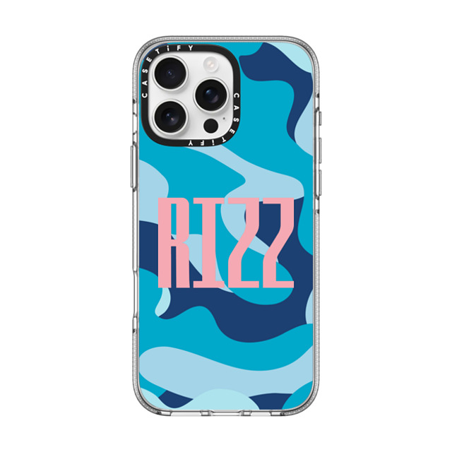 CASETiFY iPhone 16 Pro Max Case Clear Clear Case MagSafe Compatible Custom Case - RIZZ CASETiFY iPhone 16 Pro Max Case Clear Clear Case MagSafe Compatible Custom Case - RIZZ