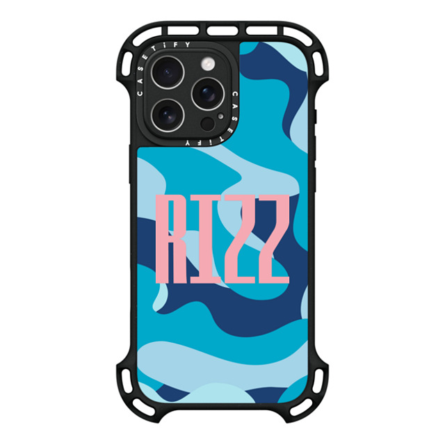 CASETiFY iPhone 16 Pro Max Case Black ウルトラ バウンスケース MagSafe対応 Custom Case - RIZZ CASETiFY iPhone 16 Pro Max Case Black ウルトラ バウンスケース MagSafe対応 Custom Case - RIZZ
