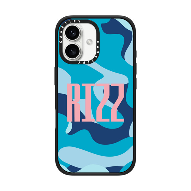 CASETiFY iPhone 16 Case Matte Black Impact Case MagSafe Compatible Custom Case - RIZZ CASETiFY iPhone 16 Case Matte Black Impact Case MagSafe Compatible Custom Case - RIZZ