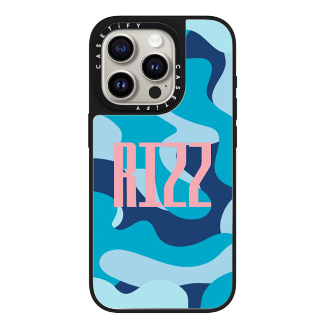 CASETiFY iPhone 15 Pro Case Silver on Black ミラーケース MagSafe対応 Custom Case - RIZZ CASETiFY iPhone 15 Pro Case Silver on Black ミラーケース MagSafe対応 Custom Case - RIZZ