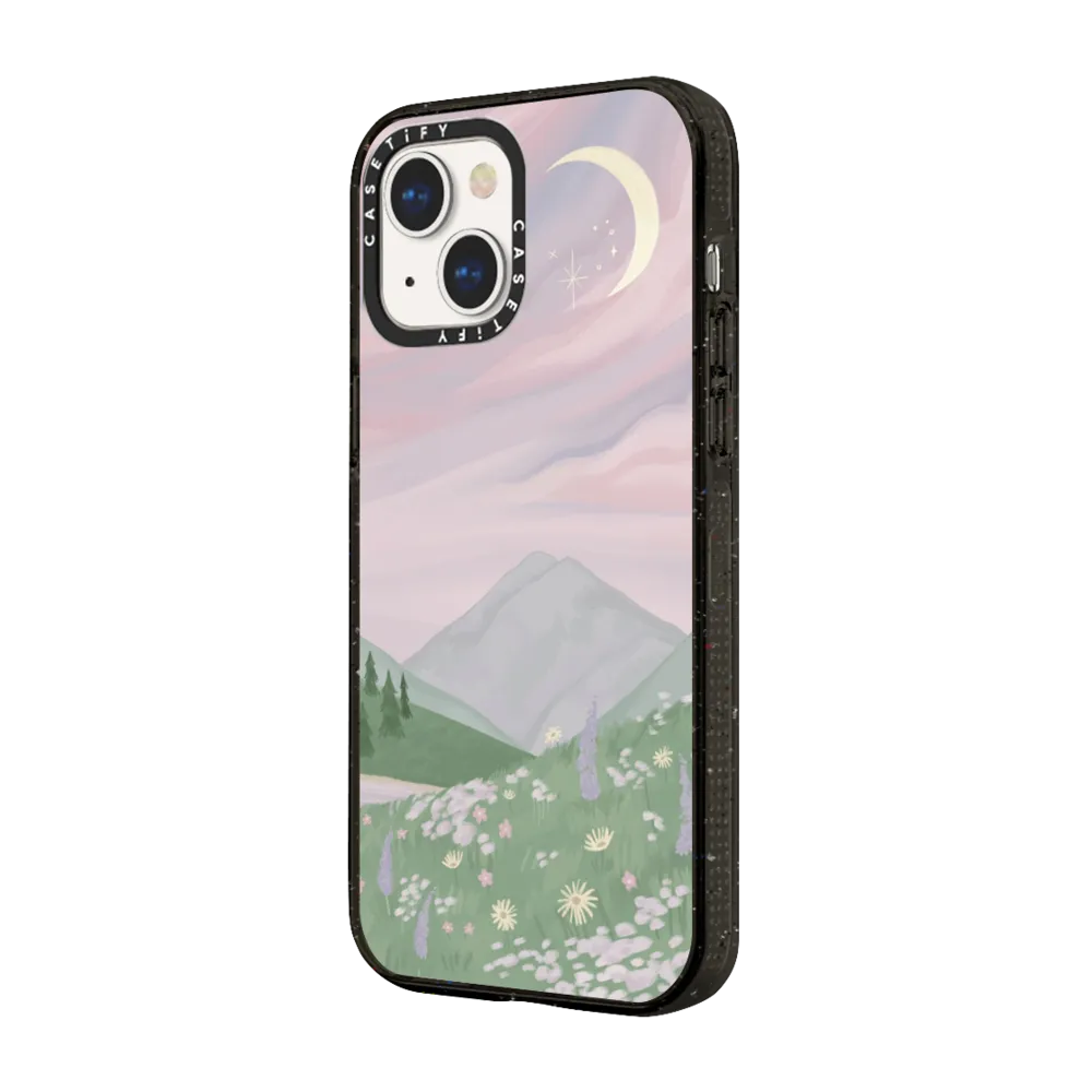 Impact iPhone 13 Case - Twilight Mountains by Ivory Paper Co