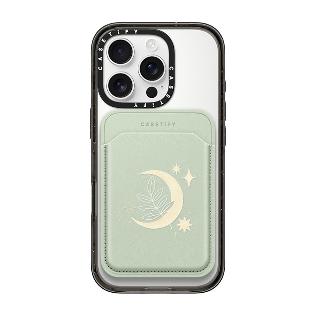 Ivory Paper Co x CASETiFY MagSafe ウォレット Star,Zodiac Mint/Brown Snappy BioVeg MagSafe ウォレット Stargazing by Ivory Paper Co Mother's Day Ivory Paper Co x CASETiFY MagSafe ウォレット Star,Zodiac Mint/Brown Snappy BioVeg MagSafe ウォレット Stargazing by Ivory Paper Co Mother's Day