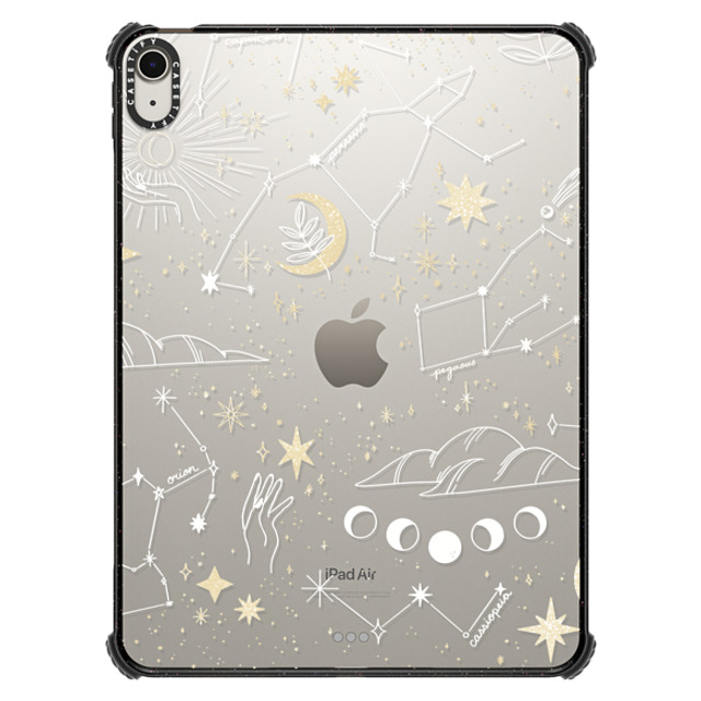 Ivory Paper Co x CASETiFY iPad Air 11-inch (M2/M3) Star,Zodiac Black iPad インパクト ケース Stargazing by Ivory Paper Co Back to School Ivory Paper Co x CASETiFY iPad Air 11-inch (M2/M3) Star,Zodiac Black iPad インパクト ケース Stargazing by Ivory Paper Co Back to School