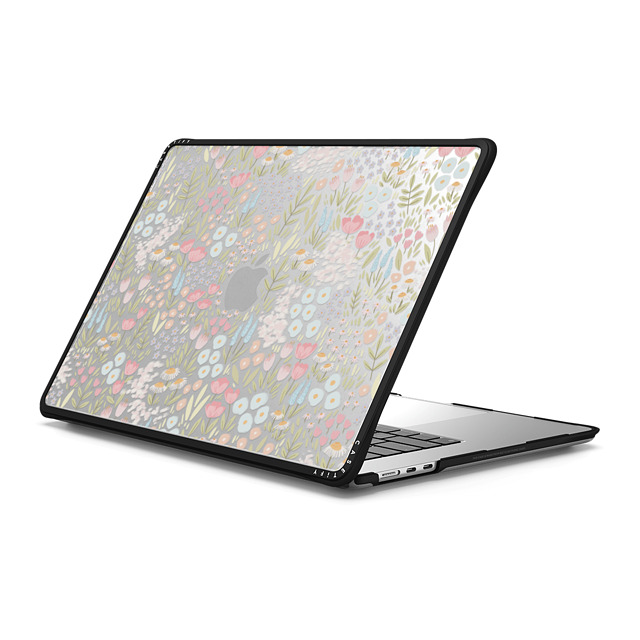 Ivory Paper Co x CASETiFY MacBook Air 15-inch (2023 - 2024) ブラック インパクト ケース Eleanor by Ivory Paper Co