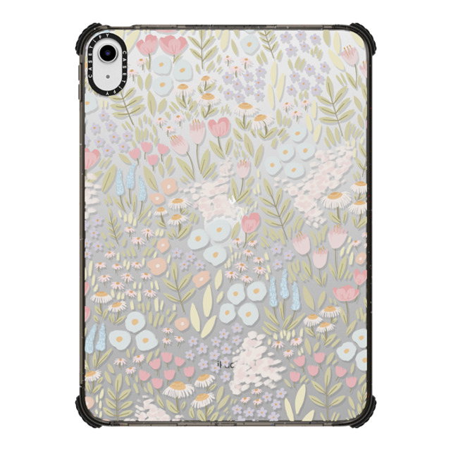 Ivory Paper Co x CASETiFY iPad 10.9 (第10世代) ブラック iPad インパクト ケース Eleanor by Ivory Paper Co