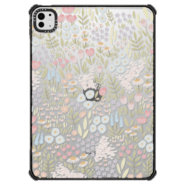 "Ivory Paper Co x CASETiFY iPad Pro 11" (M4) Floral,Pattern ブラック iPad インパクト ケース Eleanor by Ivory Paper Co Back to School" "Ivory Paper Co x CASETiFY iPad Pro 11" (M4) Floral,Pattern ブラック iPad インパクト ケース Eleanor by Ivory Paper Co Back to School"