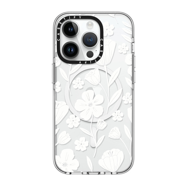 Ivory Paper Co x CASETiFY iPhone 14 Pro Case Clear Clear Case MagSafe Compatible Penelope Transparent by Ivory Paper Co Ivory Paper Co x CASETiFY iPhone 14 Pro Case Clear Clear Case MagSafe Compatible Penelope Transparent by Ivory Paper Co