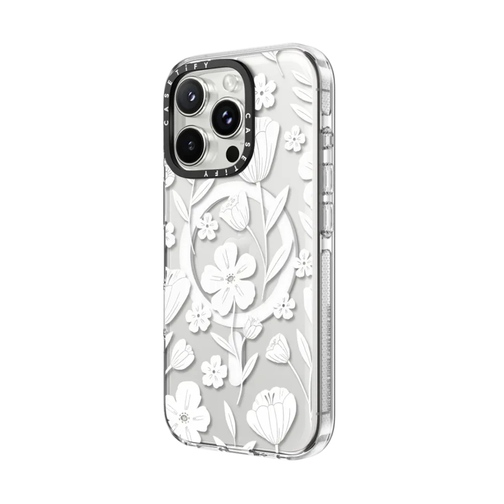 Clear iPhone 16 Pro Max Case MagSafe Compatible - Penelope Transparent by Ivory Paper Co