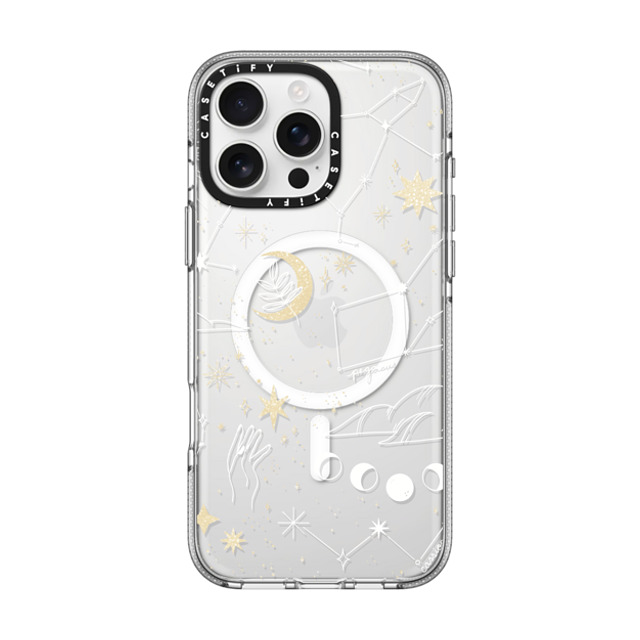 Ivory Paper Co x CASETiFY iPhone 16 Pro Max ケース クリア クリア ケース MagSafe対応 Stargazing by Ivory Paper Co