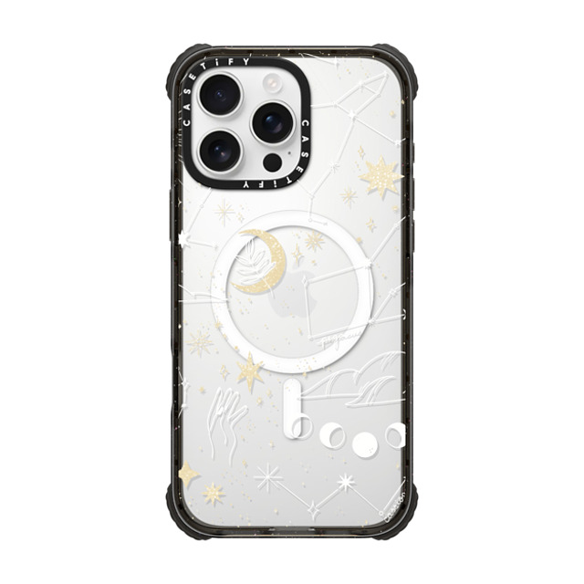 Ivory Paper Co x CASETiFY iPhone 16 Pro Max Case Star,Zodiac Black ウルトラ インパクトケース MagSafe 対応 Stargazing by Ivory Paper Co Father's Day Ivory Paper Co x CASETiFY iPhone 16 Pro Max Case Star,Zodiac Black ウルトラ インパクトケース MagSafe 対応 Stargazing by Ivory Paper Co Father's Day