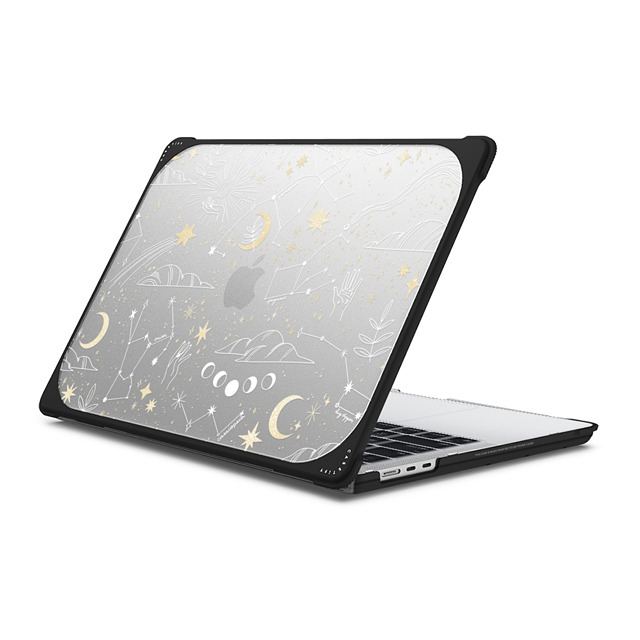 Ivory Paper Co x CASETiFY MacBook Air 13-inch (M2 - M4) Star,Cloud ブラック バウンス ケース Stargazing by Ivory Paper Co Father's Day Ivory Paper Co x CASETiFY MacBook Air 13-inch (M2 - M4) Star,Cloud ブラック バウンス ケース Stargazing by Ivory Paper Co Father's Day