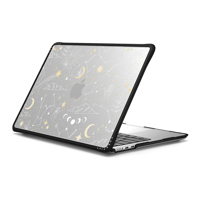 Ivory Paper Co x CASETiFY MacBook Air 13-inch (2022 / 2024) ブラック インパクト ケース Stargazing by Ivory Paper Co