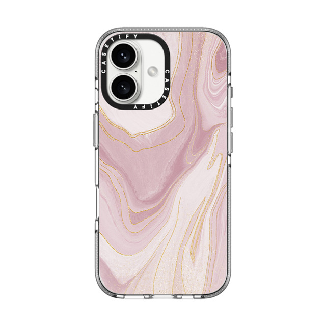 Ivory Paper Co x CASETiFY iPhone 16 Case Abstract,Minimalism クリア クリア ケース MagSafe対応 Rose Quartz by Ivory Paper Co Mother's Day Ivory Paper Co x CASETiFY iPhone 16 Case Abstract,Minimalism クリア クリア ケース MagSafe対応 Rose Quartz by Ivory Paper Co Mother's Day