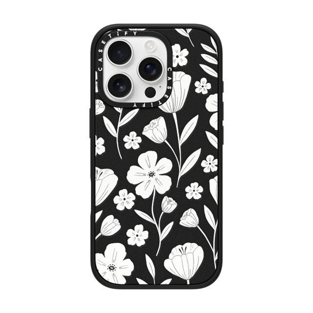 Ivory Paper Co x CASETiFY iPhone 16 Pro Case Matte Black Impact Case Penelope Transparent by Ivory Paper Co Ivory Paper Co x CASETiFY iPhone 16 Pro Case Matte Black Impact Case Penelope Transparent by Ivory Paper Co