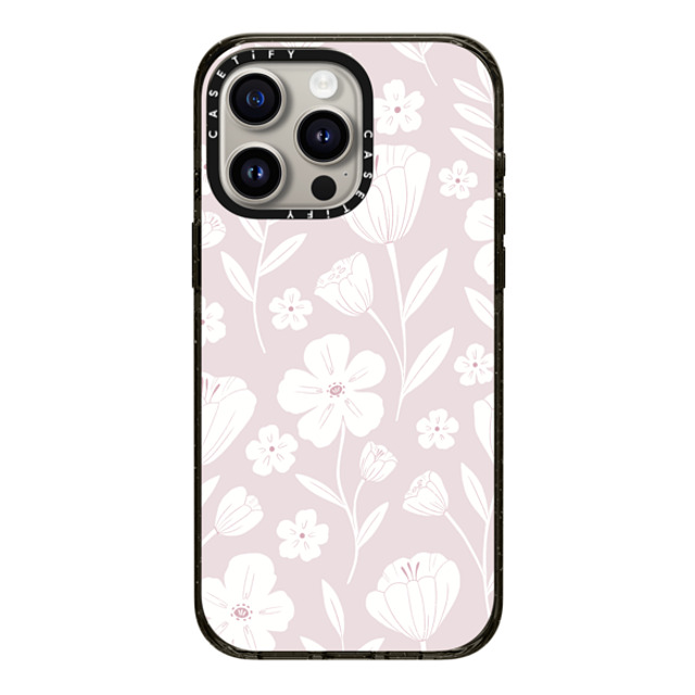 Ivory Paper Co x CASETiFY iPhone 15 Pro Max ケース ブラック インパクトケース Penelope by Ivory Paper Co