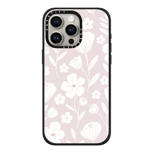 Ivory Paper Co x CASETiFY iPhone 15 Pro Max ケース マットブラック インパクトケース MagSafe対応 Penelope by Ivory Paper Co