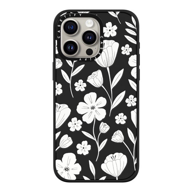 Ivory Paper Co x CASETiFY iPhone 15 Pro Max Case Matte Black Impact Case MagSafe Compatible Penelope Transparent by Ivory Paper Co Ivory Paper Co x CASETiFY iPhone 15 Pro Max Case Matte Black Impact Case MagSafe Compatible Penelope Transparent by Ivory Paper Co
