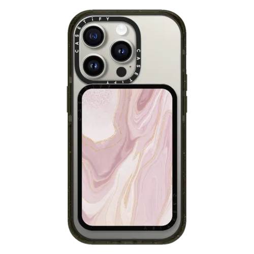 Snappy Cardholder Stand - Rose Quartz