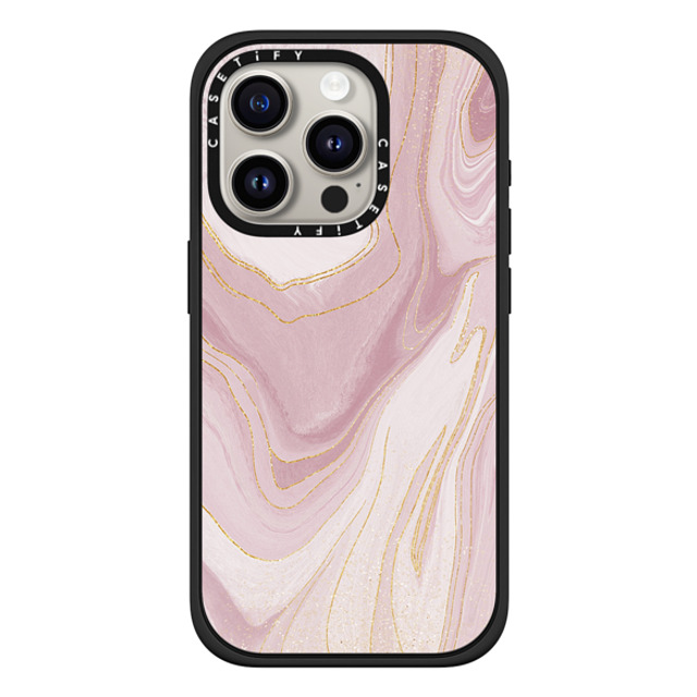 Ivory Paper Co x CASETiFY iPhone 15 Pro Case Abstract,Minimalism マットブラック インパクトケース MagSafe対応 Rose Quartz by Ivory Paper Co Mother's Day Ivory Paper Co x CASETiFY iPhone 15 Pro Case Abstract,Minimalism マットブラック インパクトケース MagSafe対応 Rose Quartz by Ivory Paper Co Mother's Day