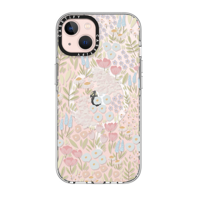 Ivory Paper Co x CASETiFY iPhone 13 ケース クリア クリア ケース MagSafe対応 Eleanor by Ivory Paper Co