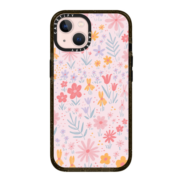 Ivory Paper Co x CASETiFY iPhone 13 ケース ブラック インパクトケース Maddie's Florals by Ivory Paper Co