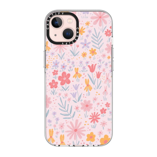 Ivory Paper Co x CASETiFY iPhone 13 ケース クリア クリア ケース MagSafe対応 Maddie's Florals by Ivory Paper Co