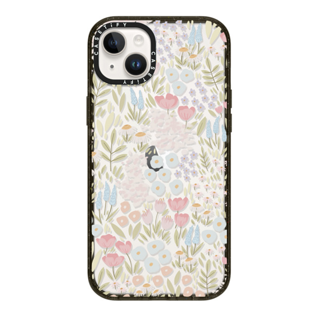 Ivory Paper Co x CASETiFY iPhone 14 Plus ケース ブラック インパクトケース Eleanor by Ivory Paper Co