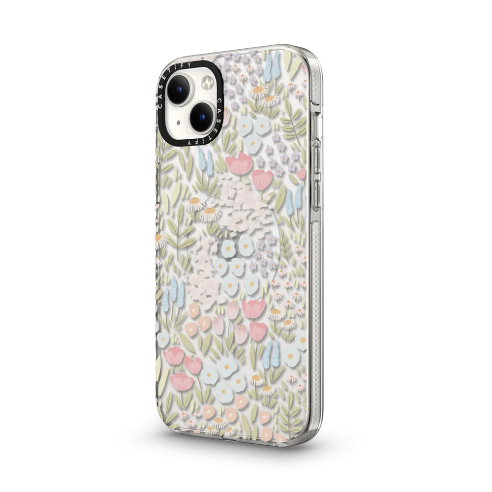 Clear iPhone 14 Plus Case MagSafe Compatible - Eleanor by Ivory Paper Co