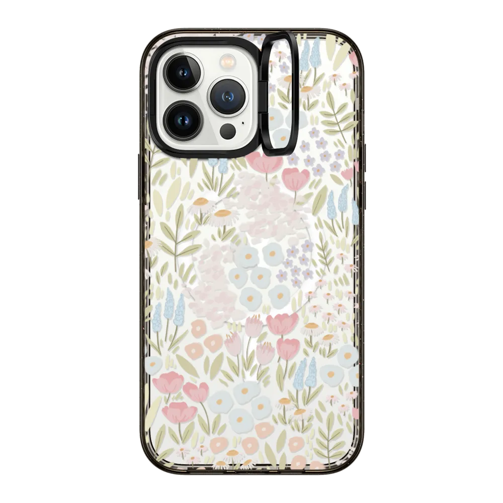 Impact Ring Stand iPhone 13 Pro Max Case MagSafe Compatible - Eleanor by Ivory Paper Co