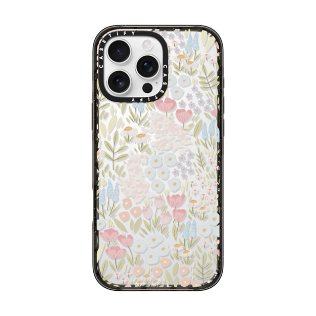 Ivory Paper Co x CASETiFY iPhone 16 Pro Max ケース ブラック インパクトケース Eleanor by Ivory Paper Co