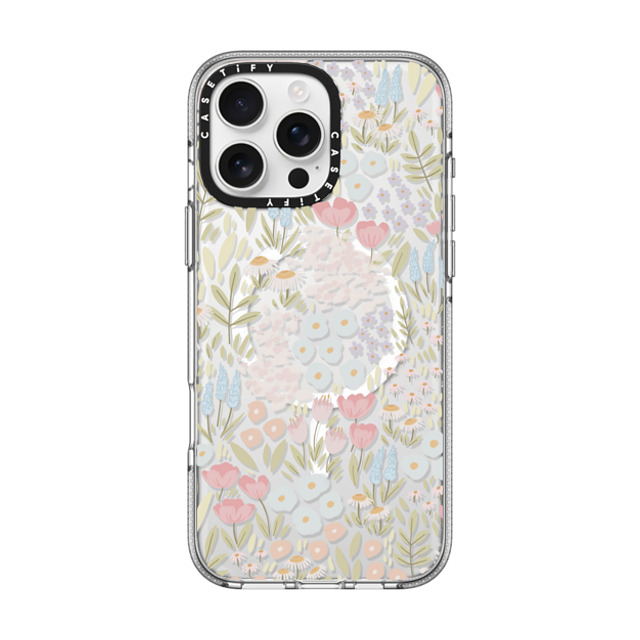 Ivory Paper Co x CASETiFY iPhone 16 Pro Max ケース クリア クリア ケース MagSafe対応 Eleanor by Ivory Paper Co