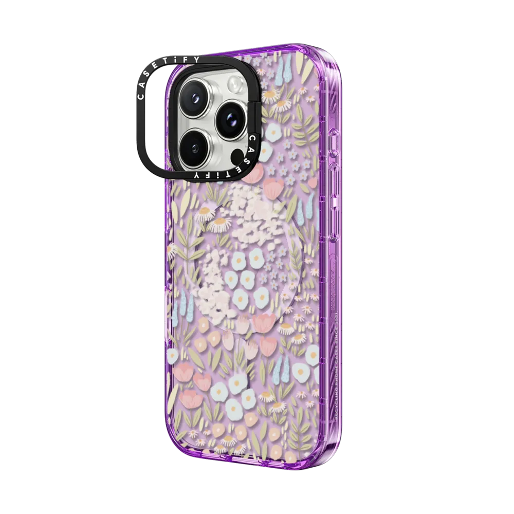 Impact Ring Stand iPhone 16 Pro Max Case MagSafe Compatible - Eleanor by Ivory Paper Co