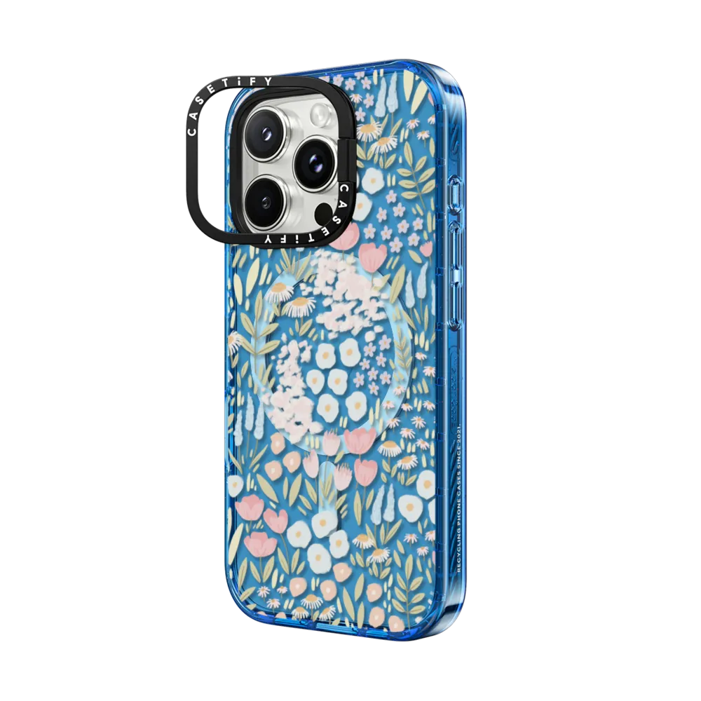 Impact Ring Stand iPhone 16 Pro Max Case MagSafe Compatible - Eleanor by Ivory Paper Co