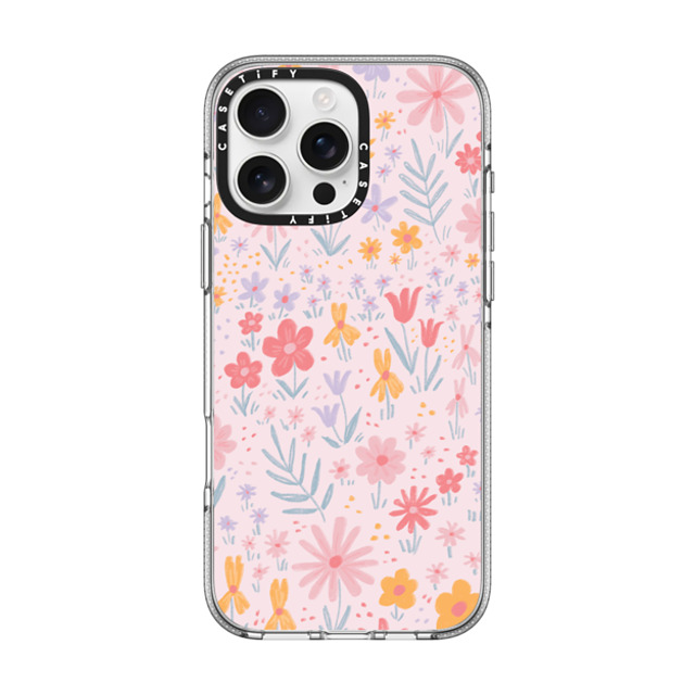 Ivory Paper Co x CASETiFY iPhone 16 Pro Max ケース クリア クリア ケース MagSafe対応 Maddie's Florals by Ivory Paper Co