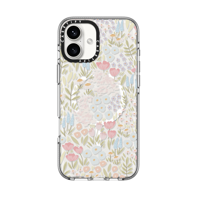 Ivory Paper Co x CASETiFY iPhone 16 Plus ケース クリア クリア ケース MagSafe対応 Eleanor by Ivory Paper Co