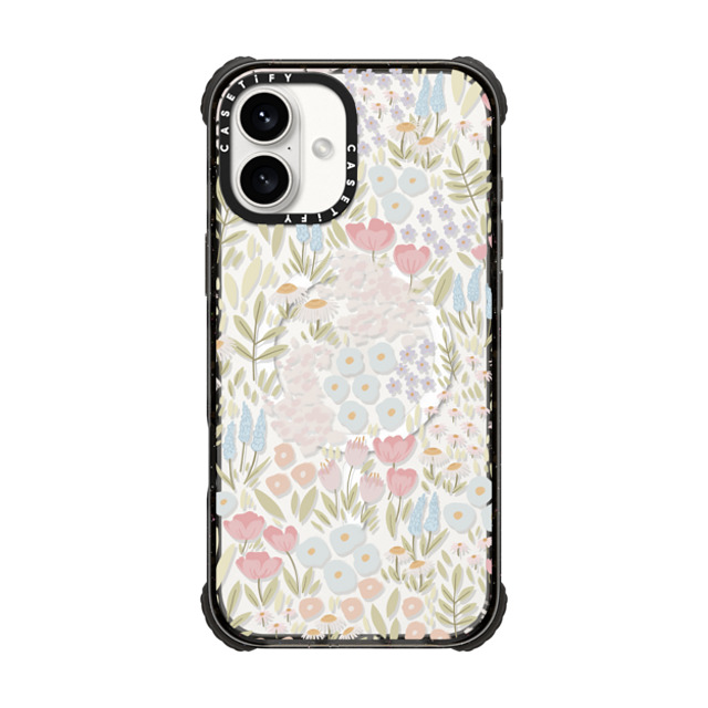 Ivory Paper Co x CASETiFY iPhone 16 Plus Case Black ウルトラ インパクトケース MagSafe 対応 Eleanor by Ivory Paper Co Ivory Paper Co x CASETiFY iPhone 16 Plus Case Black ウルトラ インパクトケース MagSafe 対応 Eleanor by Ivory Paper Co