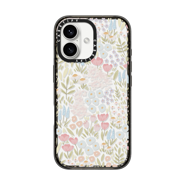 Ivory Paper Co x CASETiFY iPhone 16 ケース ブラック インパクトケース Eleanor by Ivory Paper Co