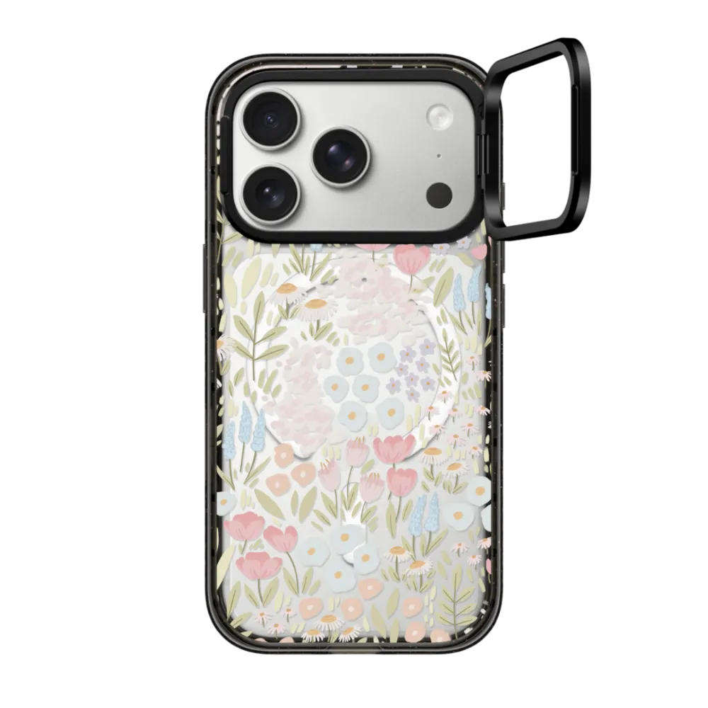 Impact Ring Stand iPhone 17 Pro Case MagSafe Compatible - Eleanor by Ivory Paper Co