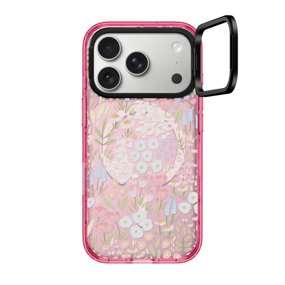 Impact Ring Stand iPhone 17 Pro Case MagSafe Compatible - Eleanor by Ivory Paper Co