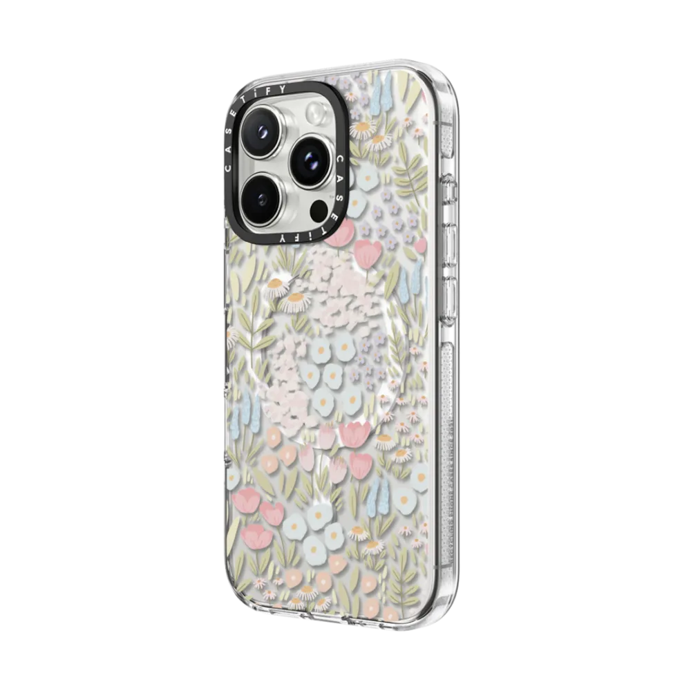 Clear iPhone 16 Pro Case MagSafe Compatible - Eleanor by Ivory Paper Co