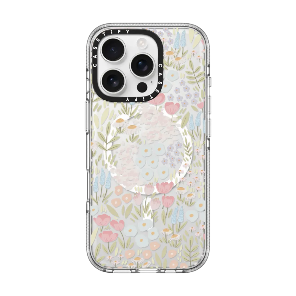 Clear iPhone 16 Pro Case MagSafe Compatible - Eleanor by Ivory Paper Co
