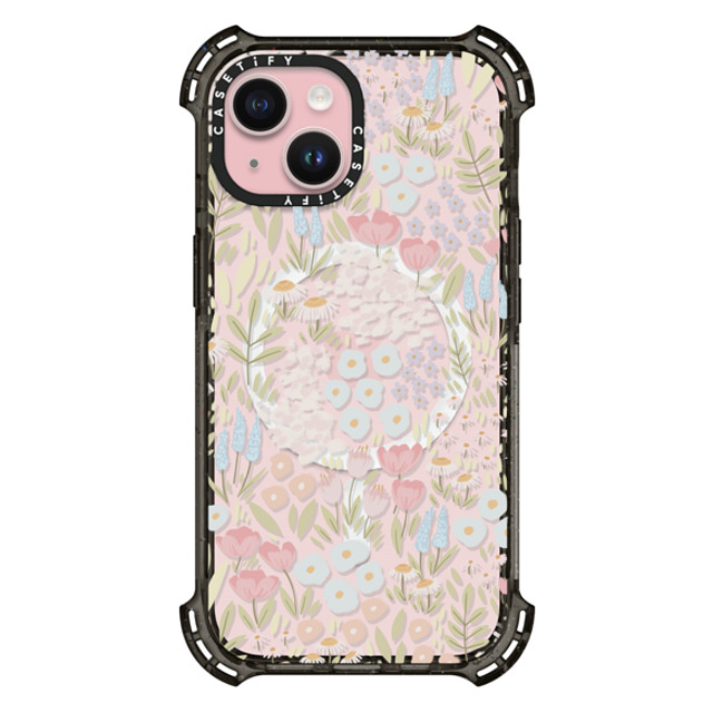 Ivory Paper Co x CASETiFY iPhone 15 ケース ブラック バウンスケース Eleanor by Ivory Paper Co