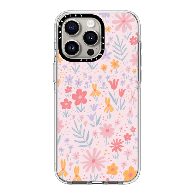 Ivory Paper Co x CASETiFY iPhone 15 Pro Max ケース クリア クリア ケース MagSafe対応 Maddie's Florals by Ivory Paper Co