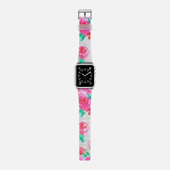 Pink Roses Apple Watch Band (38mm) Case by Anneline Sophia | Casetify